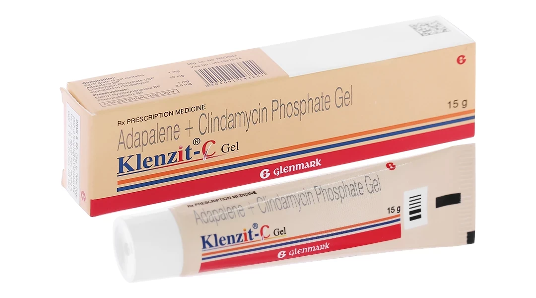 Gel bôi ngoài da Klenzit - C điều trị mụn trứng cá (15g)