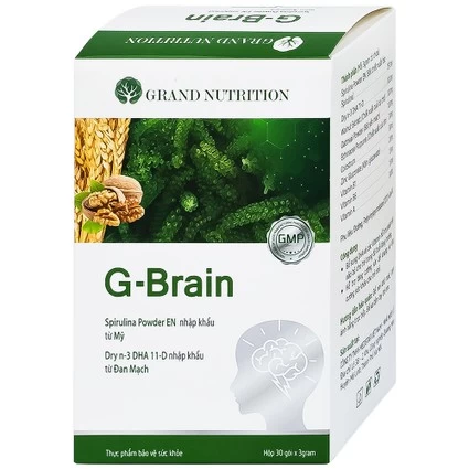 Cốm hỗ trợ phát triển não bộ cho trẻ G-Brain (30 gói)