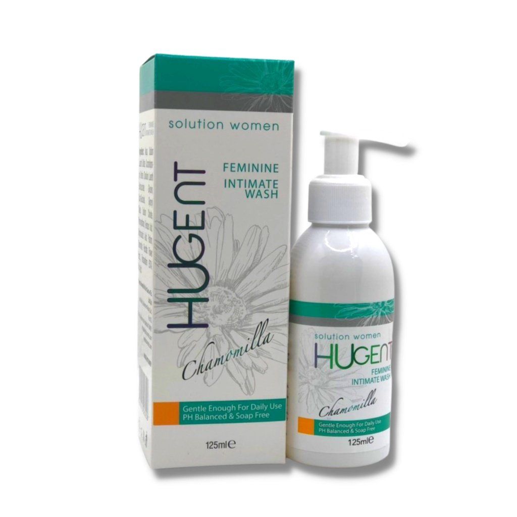 Dung dịch vệ sinh HUGENT 125ml nhập khẩu - Ngăn ngừa mùi hôi, viêm nhiễm, dưỡng ẩm cô bé